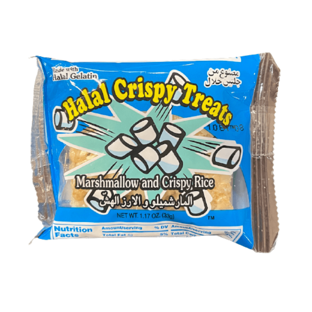 Halal Crispy Treats, Marshmallow and Crispy Rice 64 Count – My