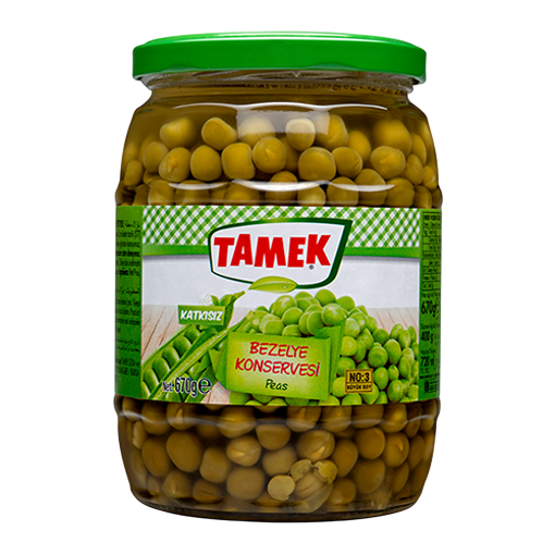 Tamek Green Peas 670 g