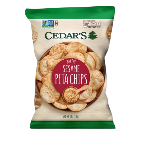 Cedar's Sesame Pita Chips 6oz