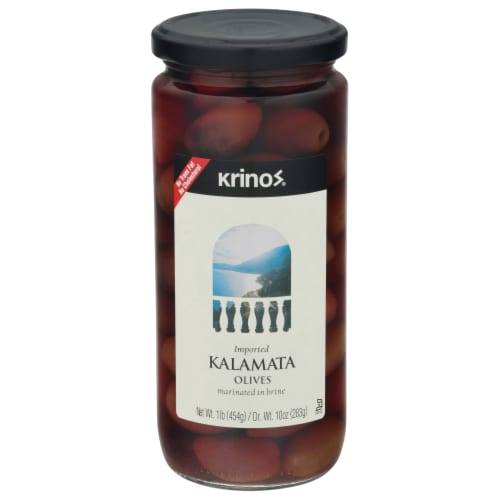 Krinos Pitted Kalamata Olives 16 oz