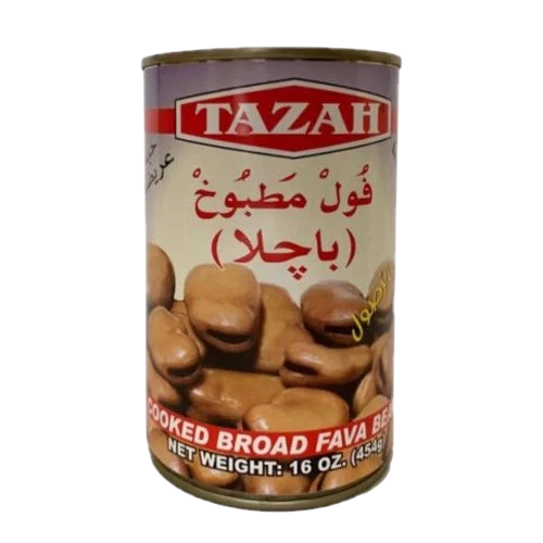 Tazah Cooked Broad Fava Beans 16oz