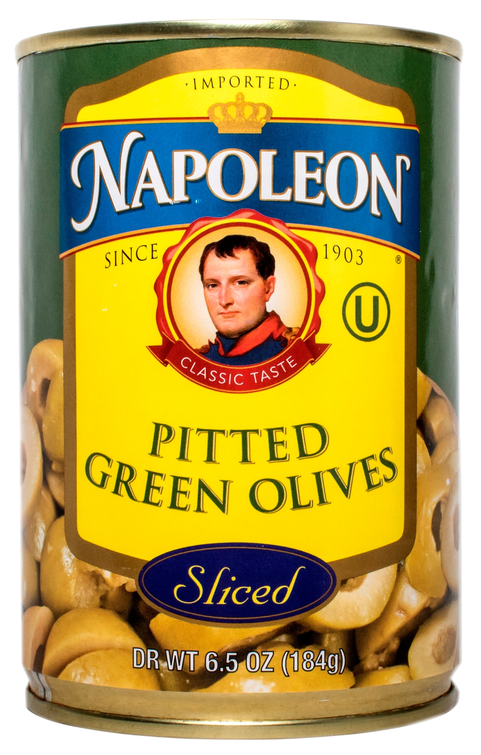 Napoleon Sliced Green 6 oz