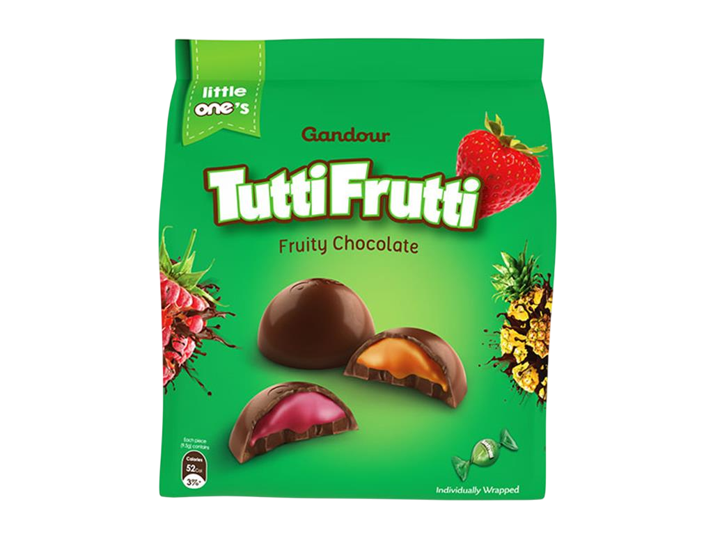 Gandour Tutti Frutti Chocolate 12g