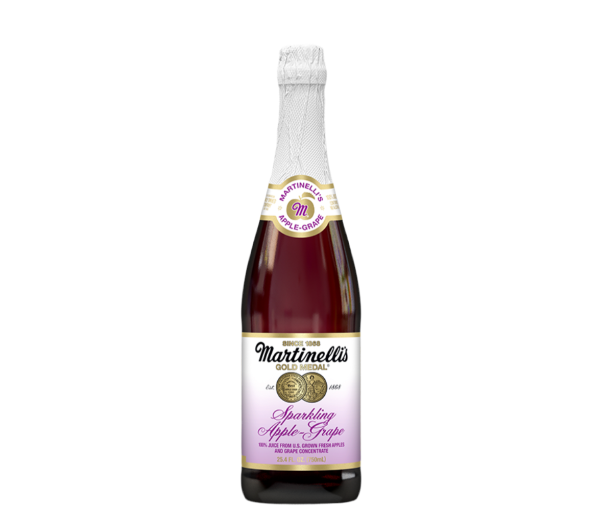 Martinelli'S Sparkling Cider Apple Grape 750ml