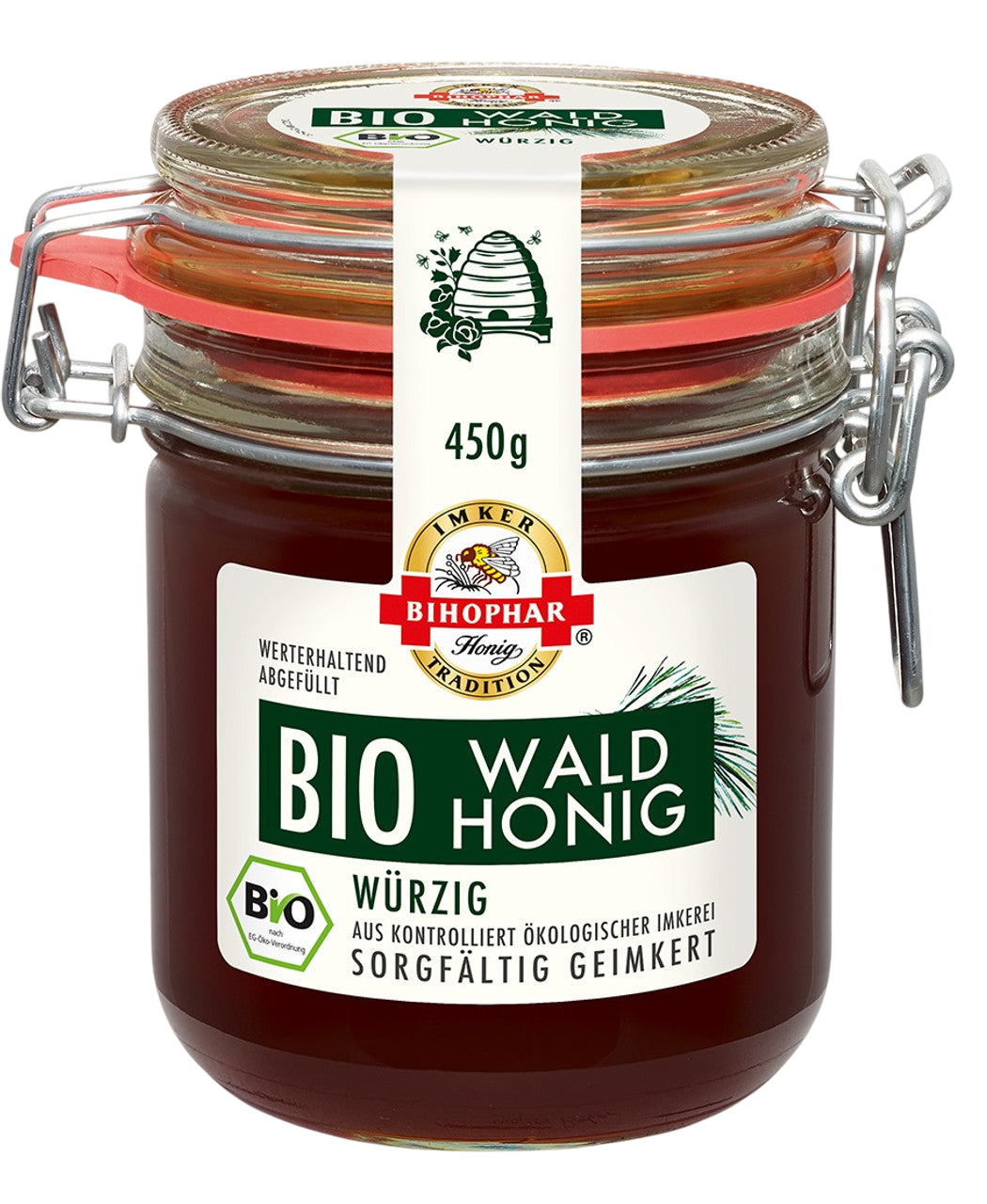 Bihophar Wild Organic Honey 450g