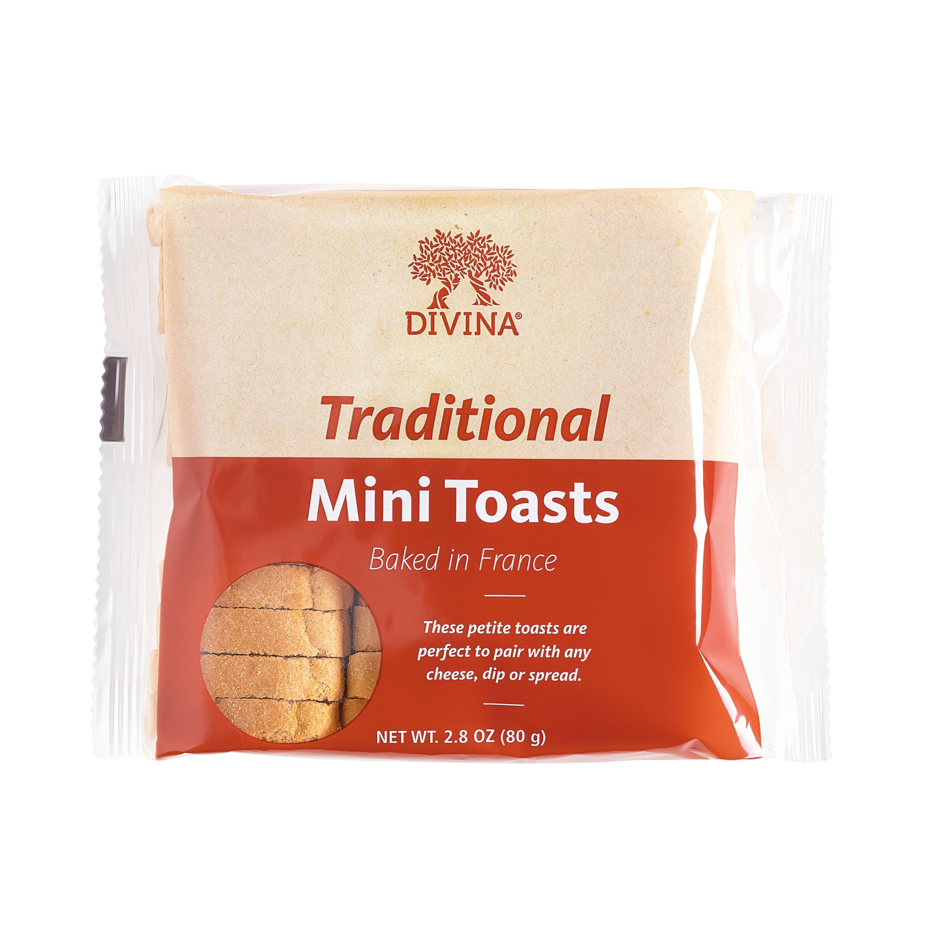 Divina Mini Toast 80g