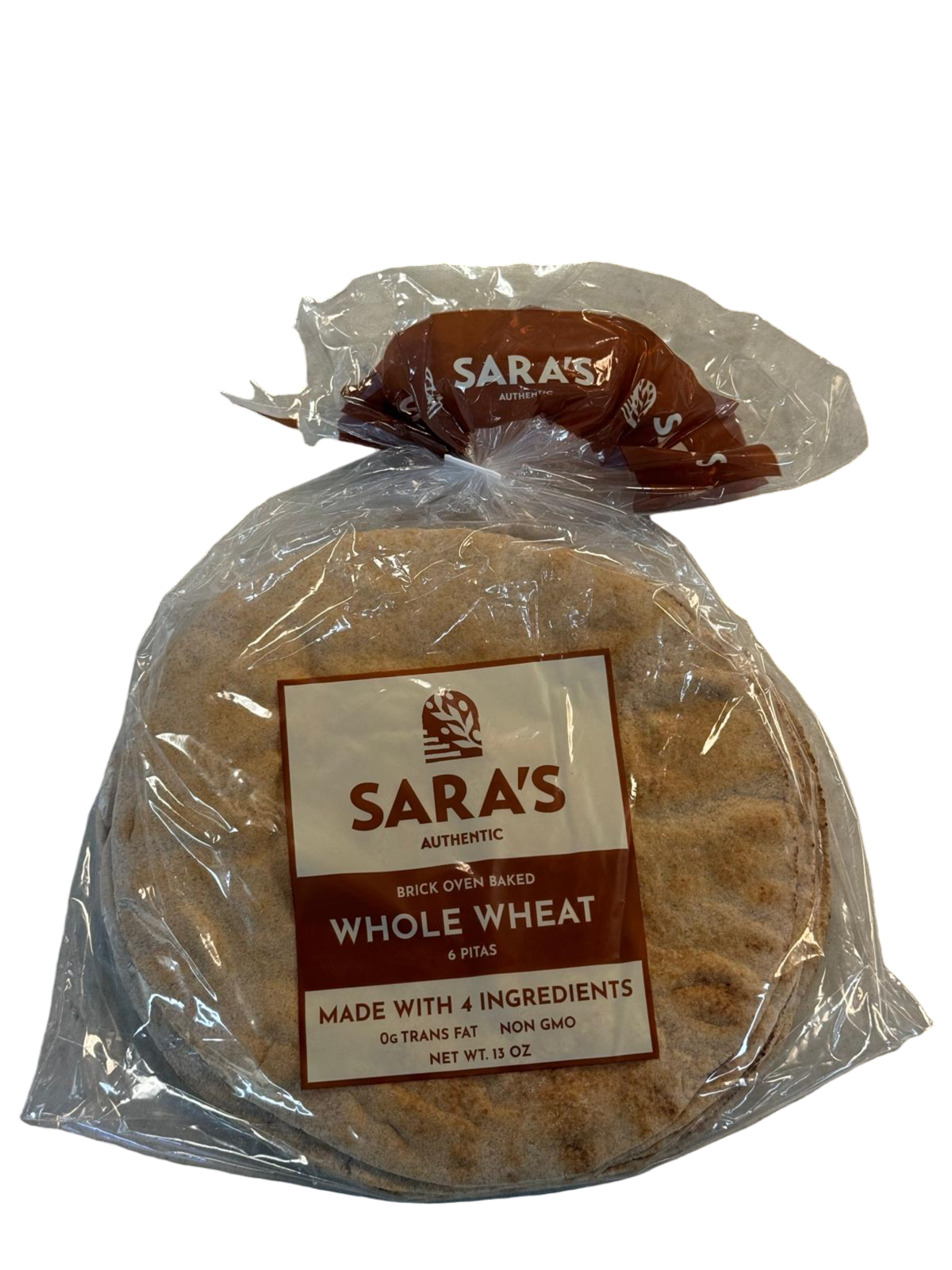 Sara's Whole Wheat Pita 13oz