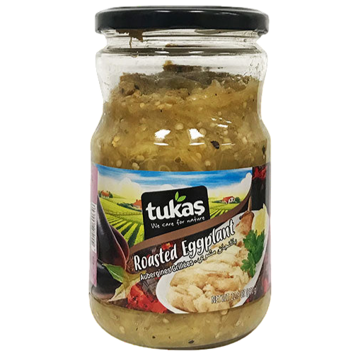 Tukas Roasted Eggplant 22 oz