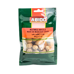 Abido Nutmeg Whole 50g