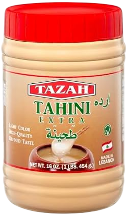 Tazah Foul Eskandrani With/Tahini 16 oz