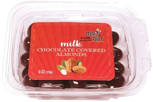 Mr. Nut Milk Chocolate Covered Almonds 6 oz