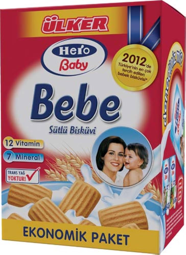 Ulker Milk Bebe Biscuit