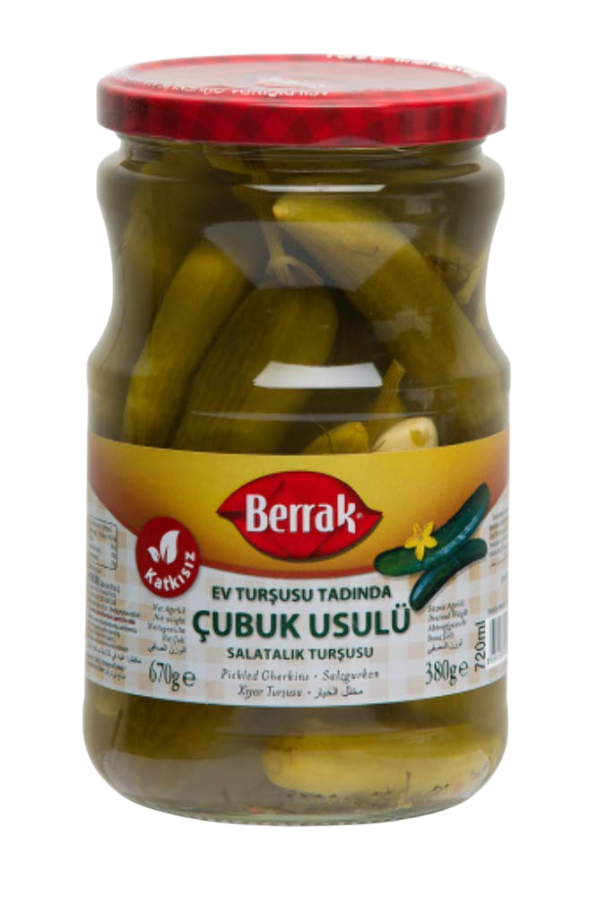 Berrak Gherkin Pickles Diet 13oz