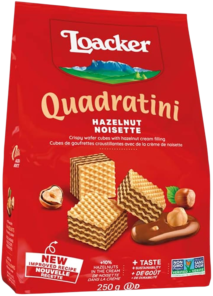 Loacker Quadratini Hazelnut 250g