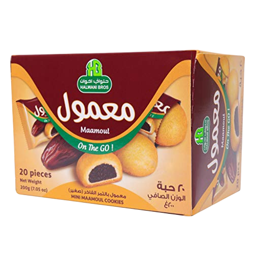 Halwani Mini Maamoul Date Cookies 200g