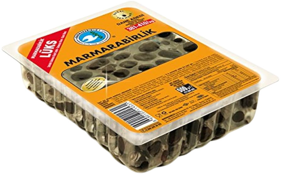 Marmarabirlik Gemlik Black Olives Luks 500 g