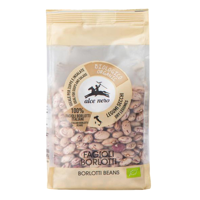 Alce Nero Organic Borlotti Beans 400g