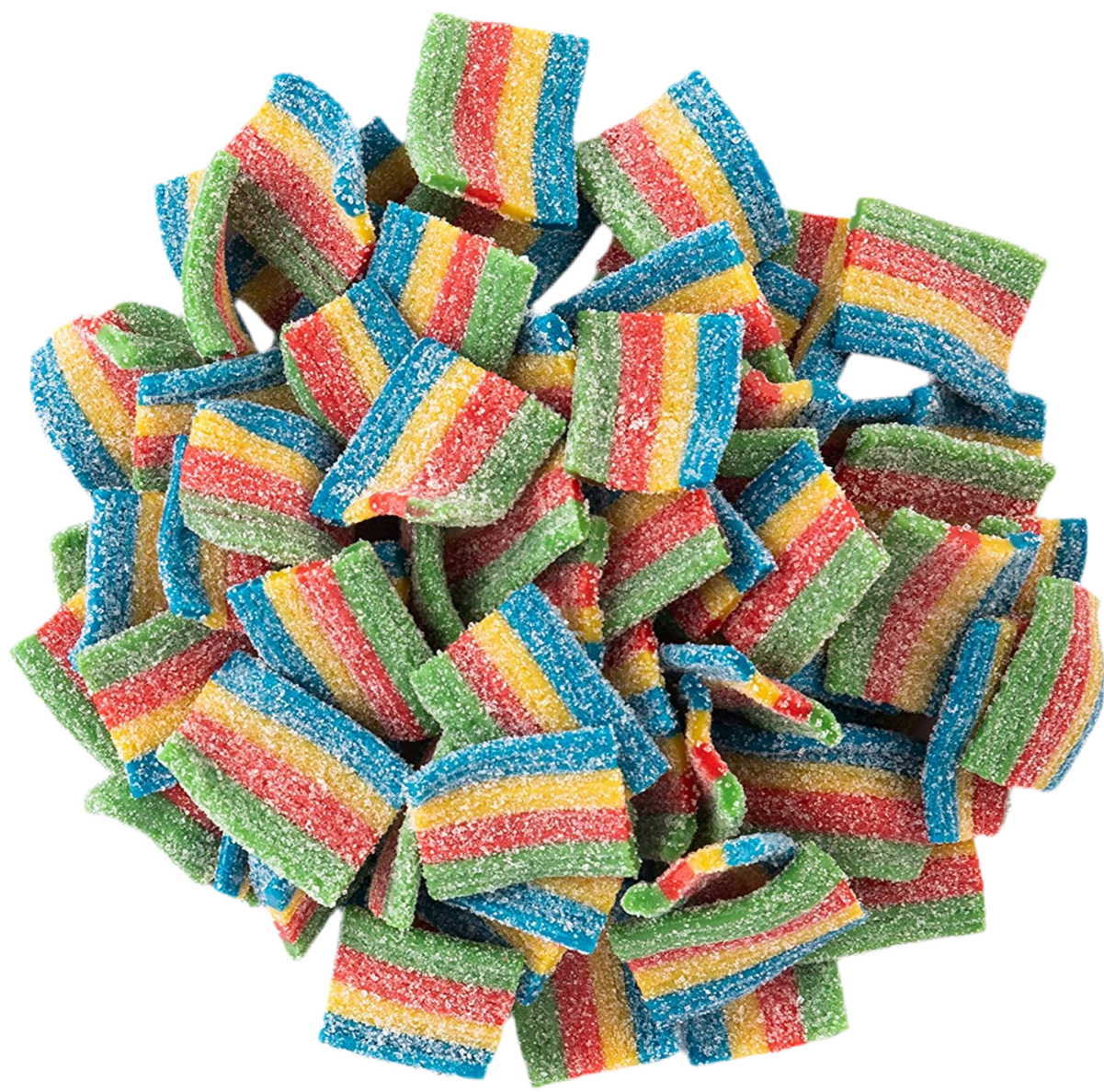 Halal Sour Gummy Belts 1lb