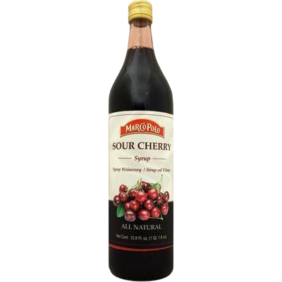 Marco Polo Sour Cherry Syrup 1 L