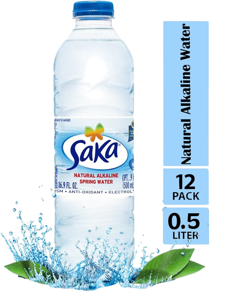 Saka Natural Mineral Water 169 oz