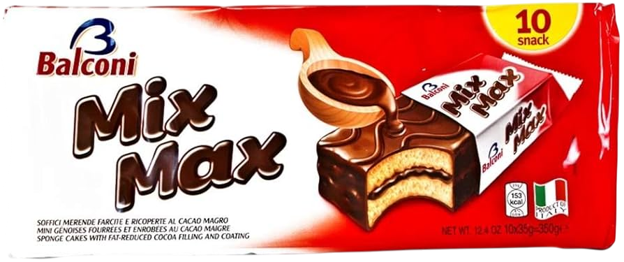 Balconi Mix Max Milk Snack Cakes 12oz