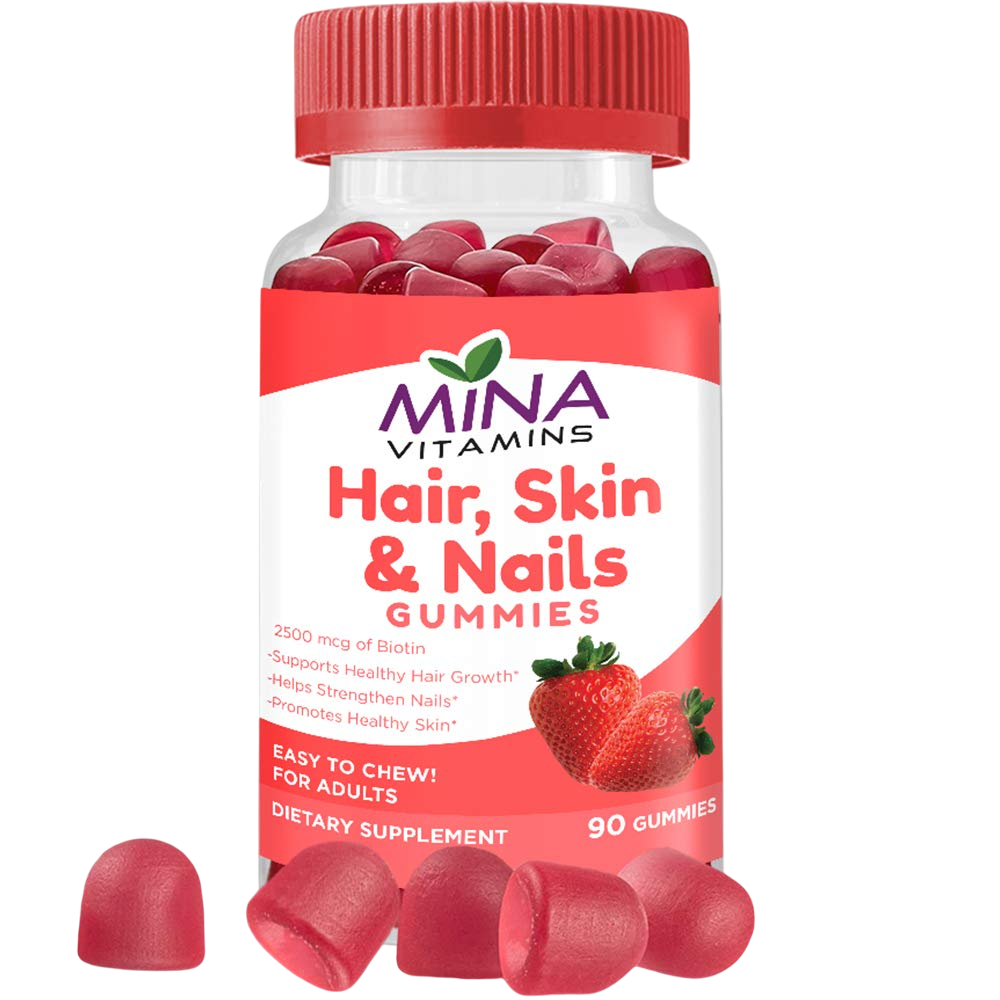 Mina Vitamins Hair, Skin, & Nails 6 oz