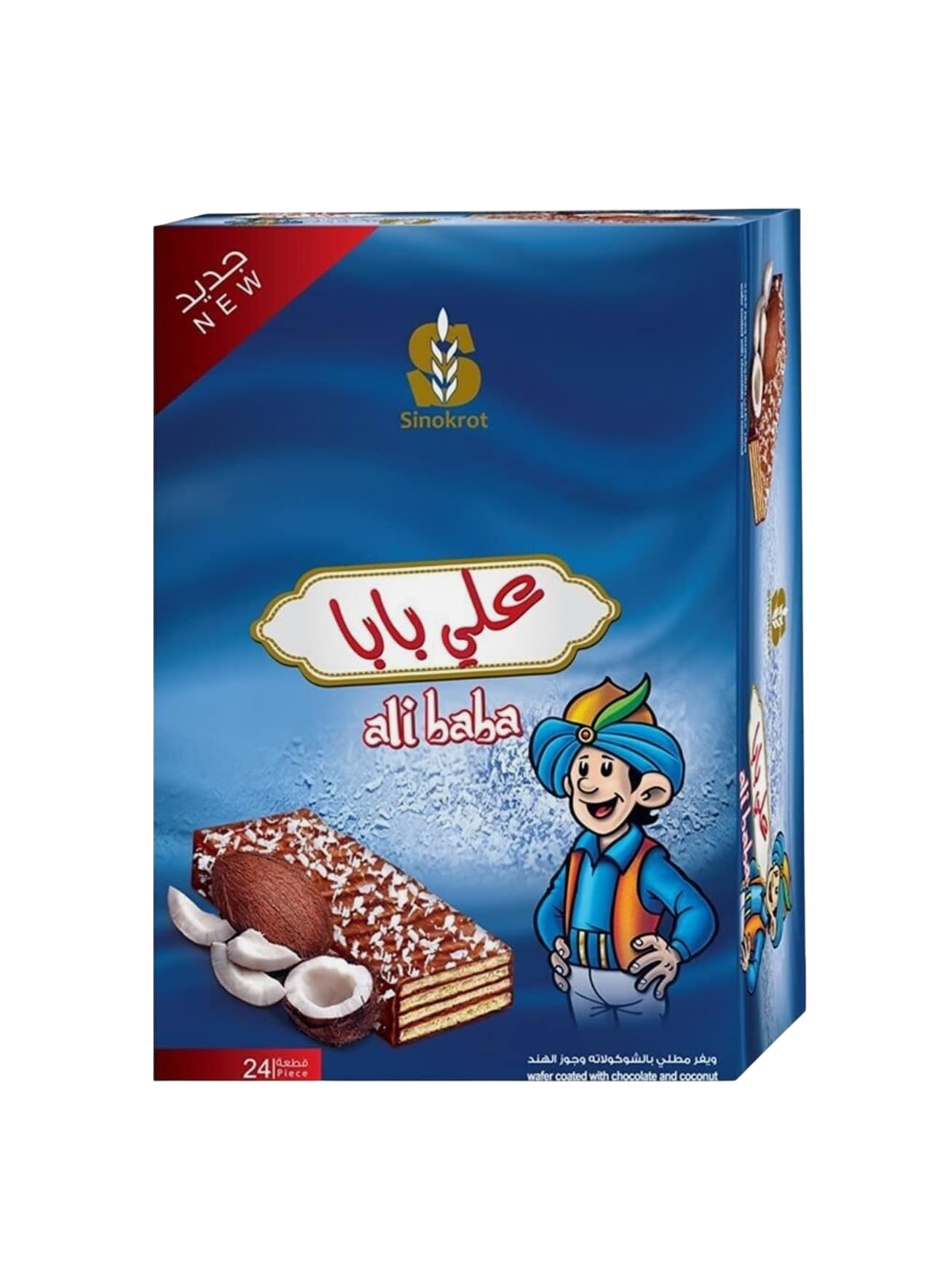 Ali Baba Chocolate Coconut Water 24x25g