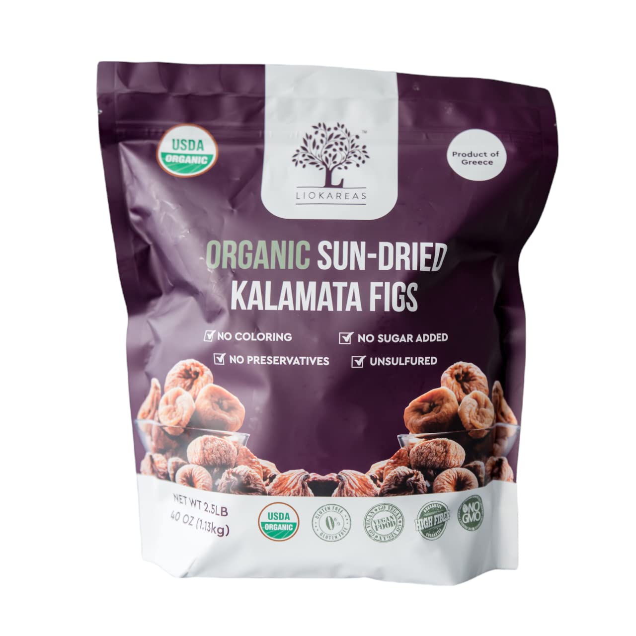 Jimmy 500 Dried Kalamata Figs