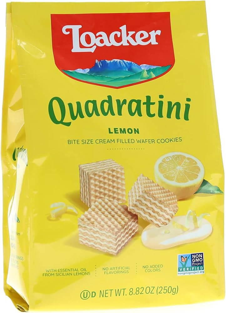 Loacker Quadratini Lemon