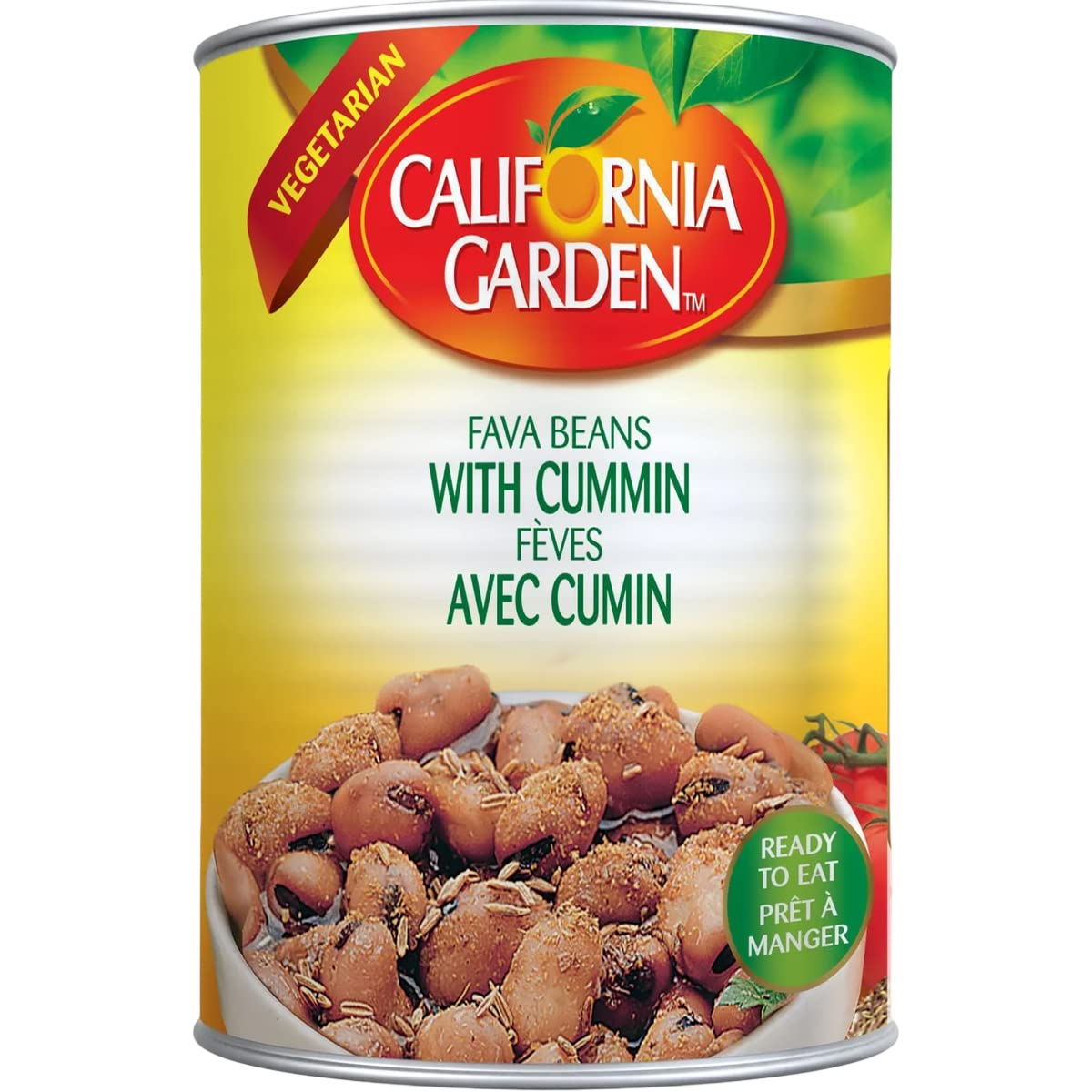 California Gard Fava Beans W/Cumin 450g