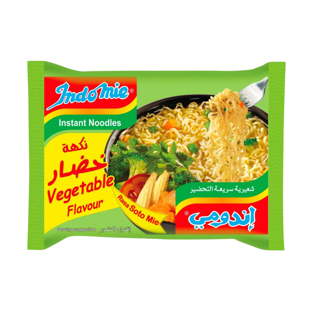 Indomie Vegetable Flavored Noodles  375g