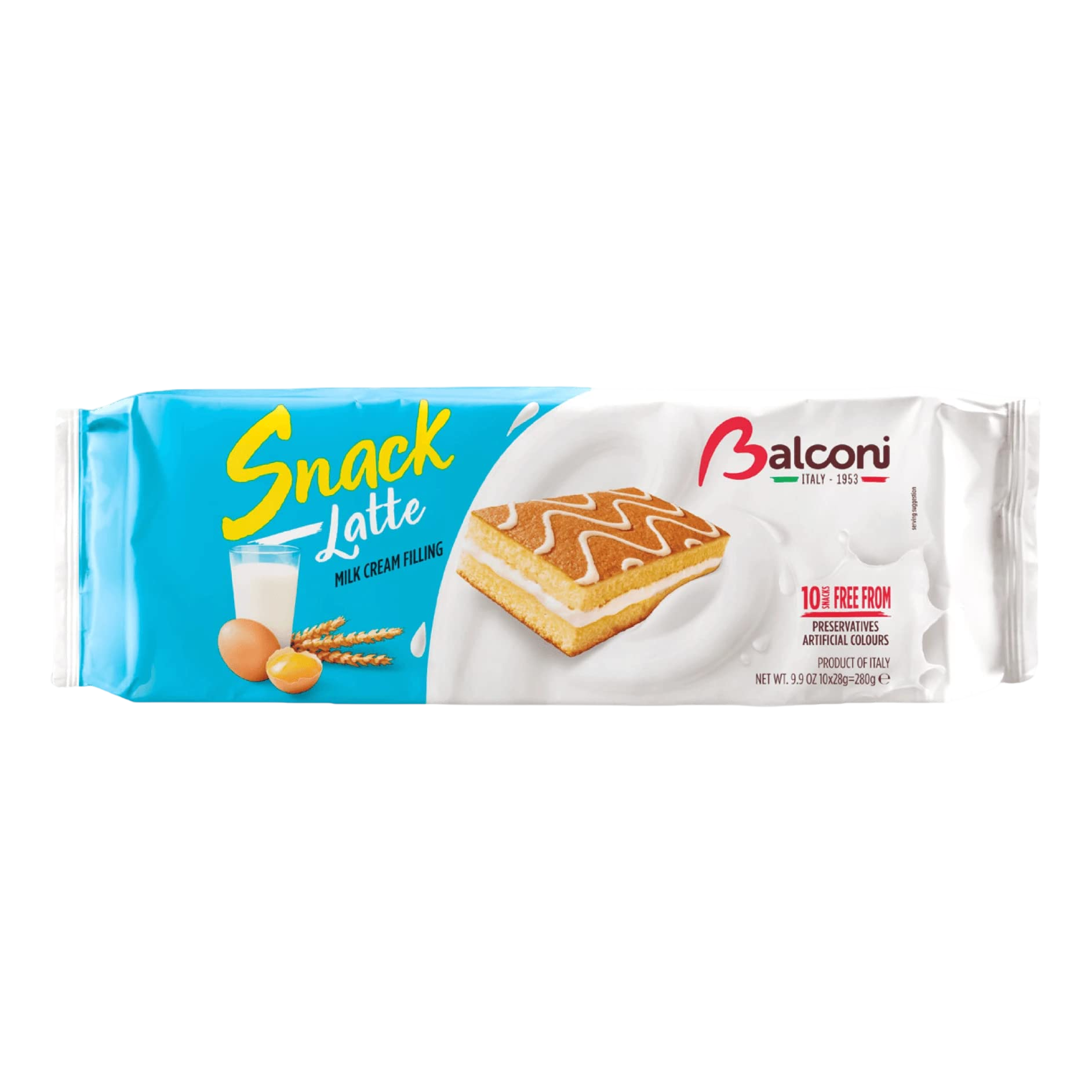 Balconi Snack Al Latte 280g