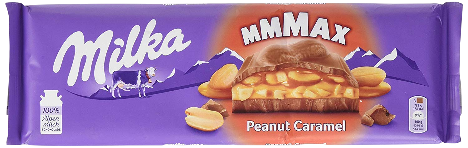 Milka Peanut Caramel Milk Chocolate 276g