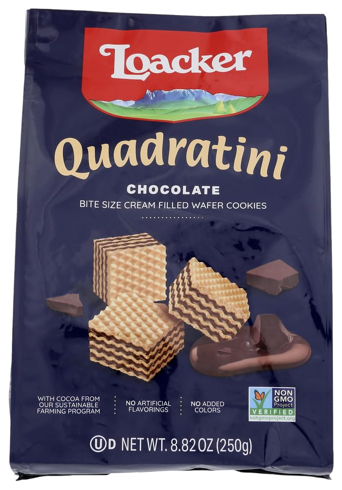 Loacker Quadratini Chocolate 250g