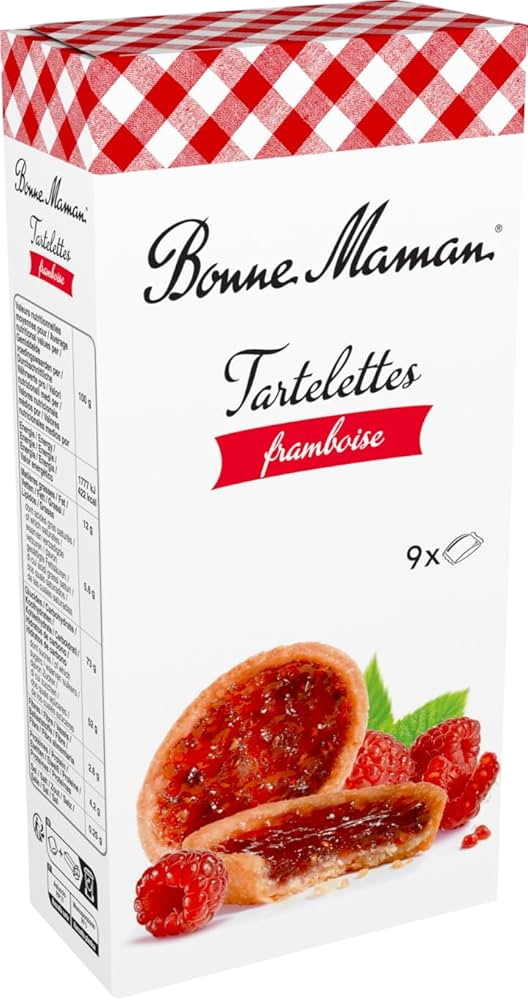 Bonne Maman Raspberry Tartelettes 135g