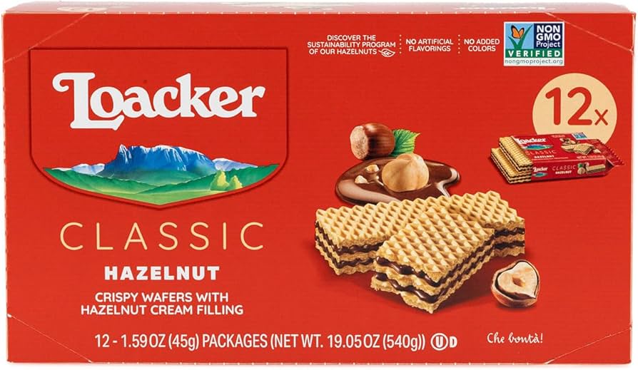 Loacker Hazelnut Wafers