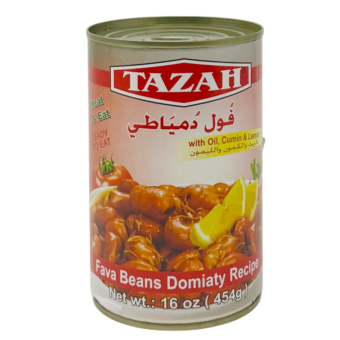 Tazah Fava Beans Domiaty Recipe 16 oz