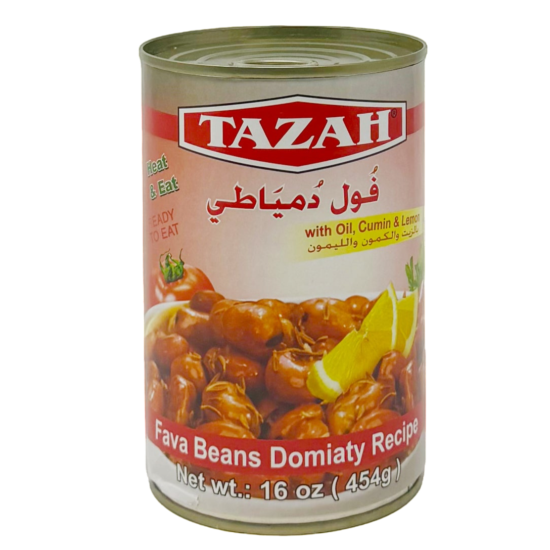 Tazah Fava Beans Domiaty Recipe 16 oz