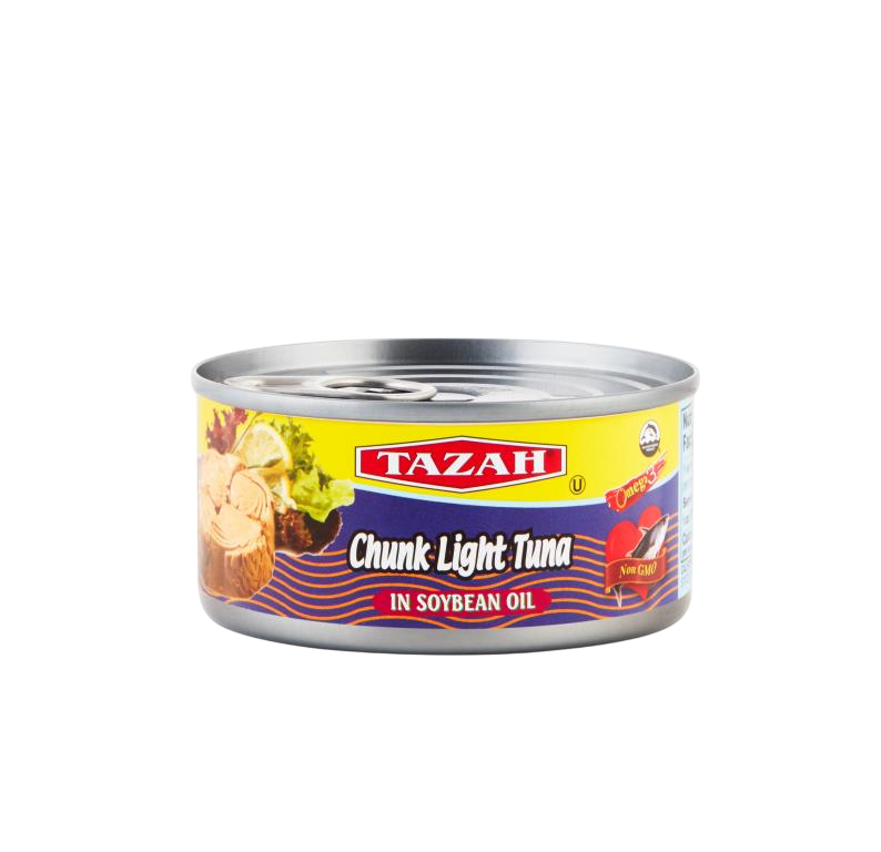 Tazah Tuna In Soybean Oil 6.5 OZ