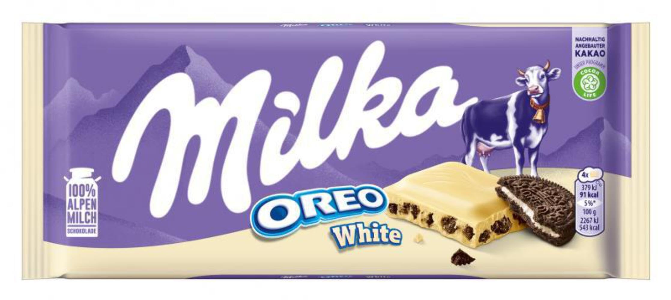 Milka Oreo White Chocolate