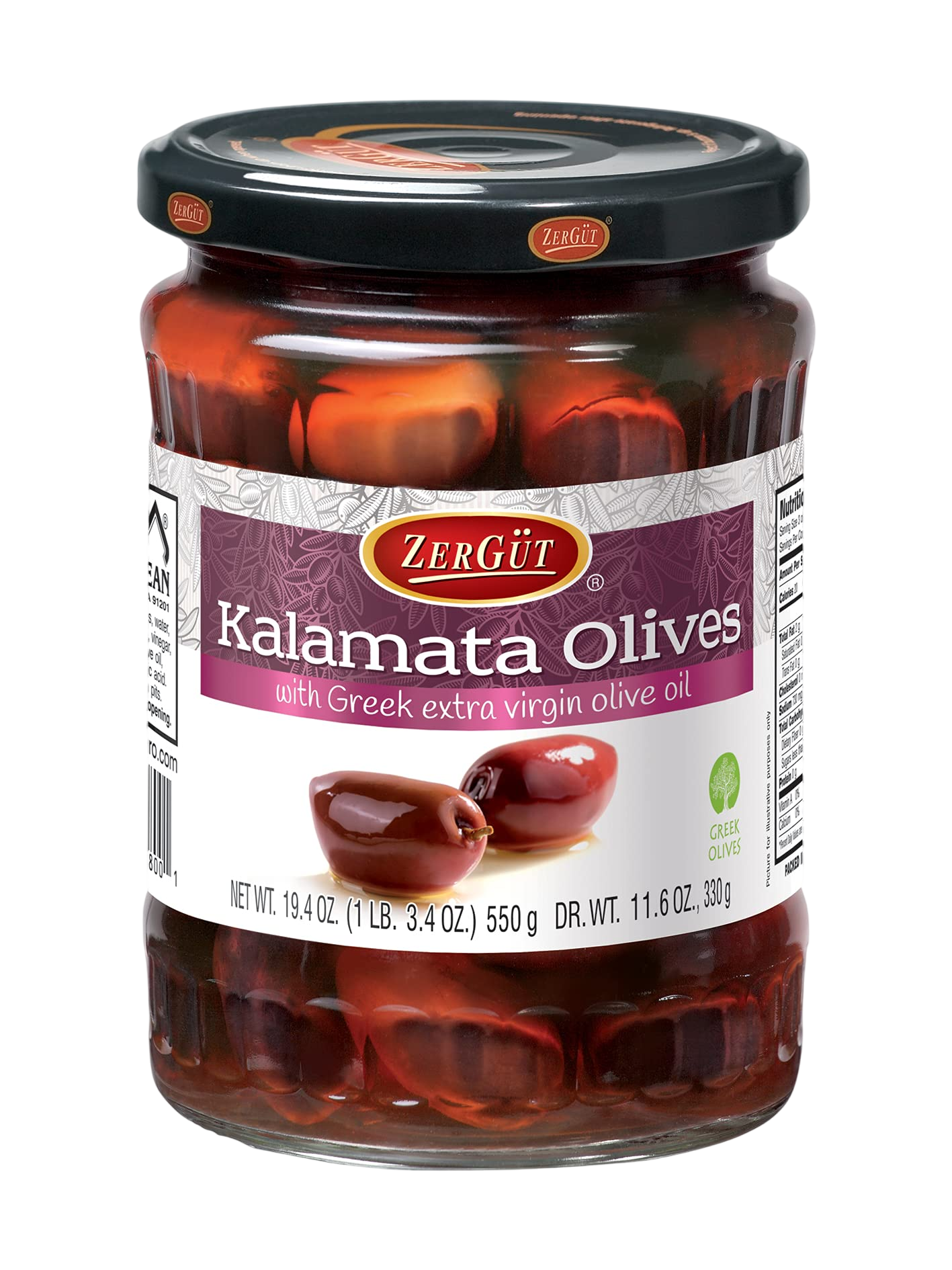 zergut kalamata olives