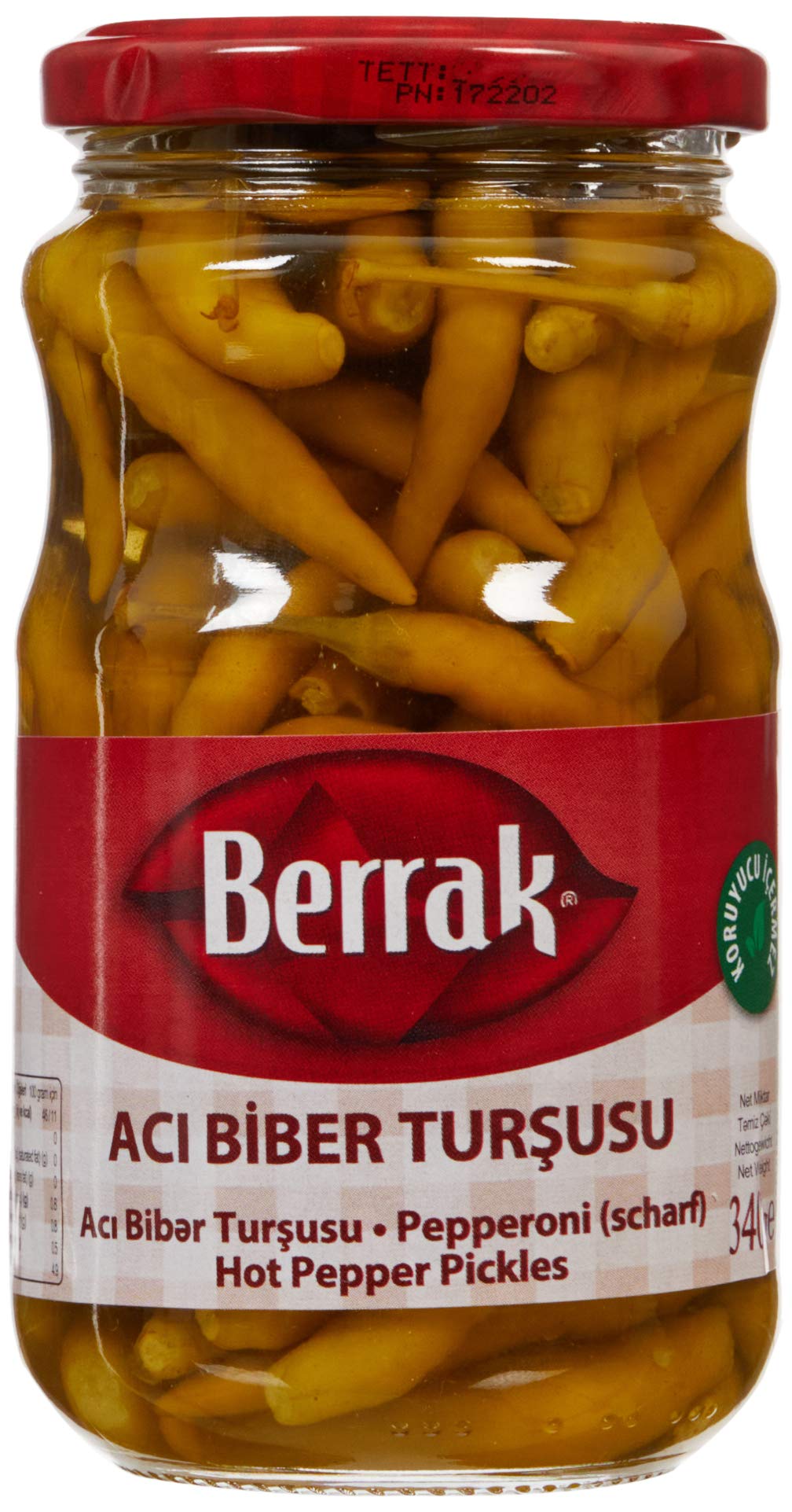 Berrak Hot Pepper Pickles