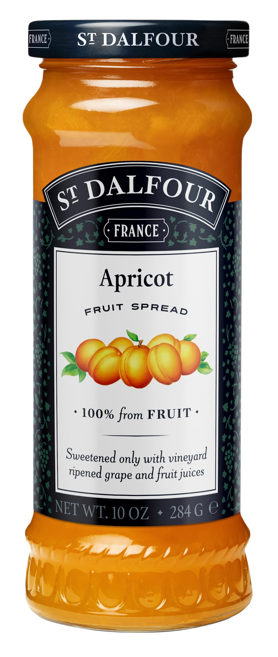 St Dalfour Apricot Fruit Spread 10 oz