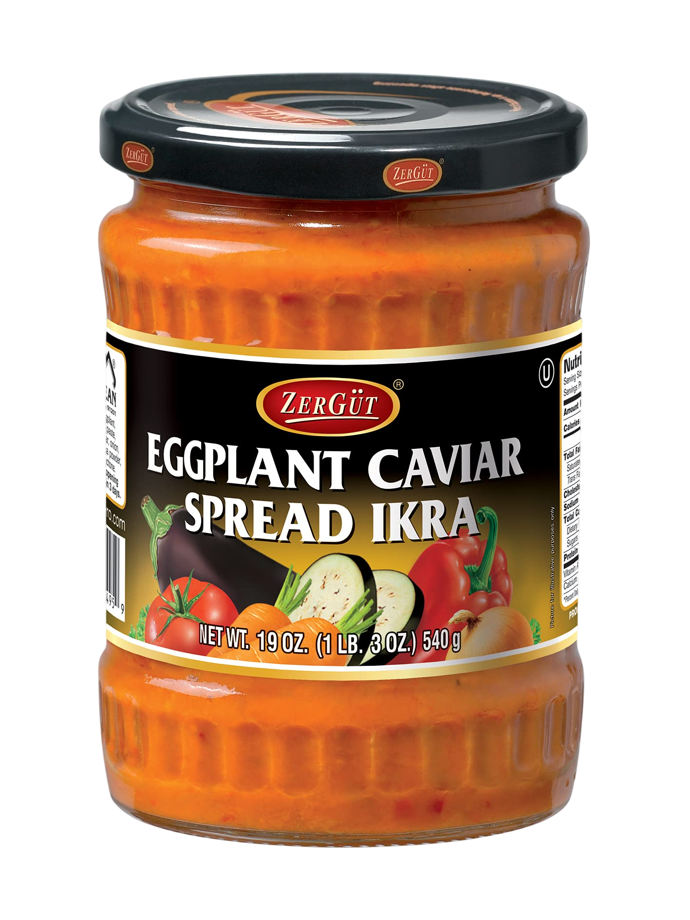 Zergut Eggplant Caviar Spread 12oz