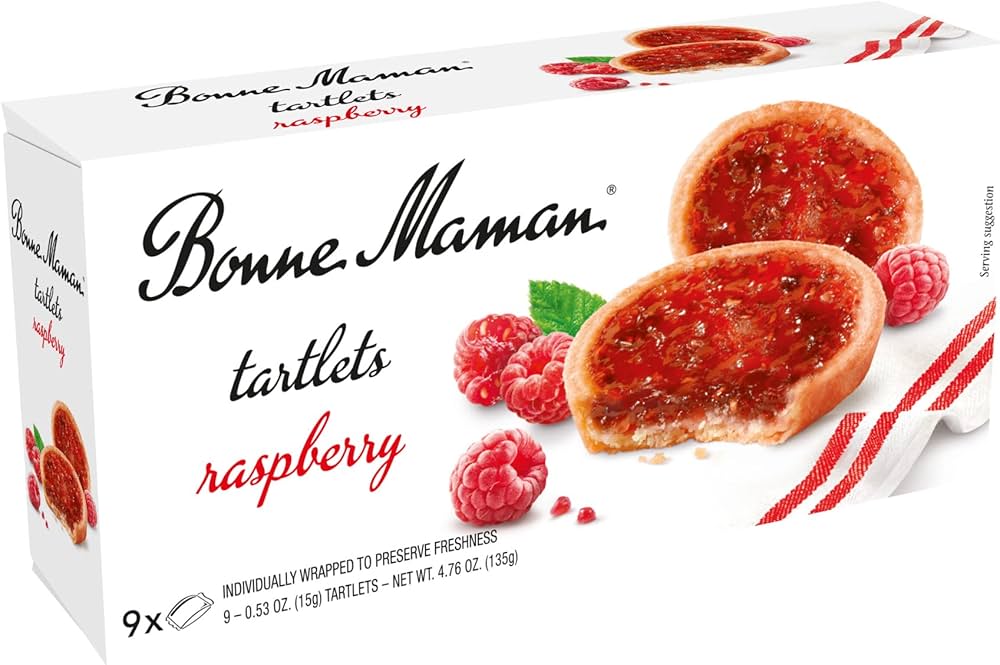 Bonne Maman Raspberry Tartelettes