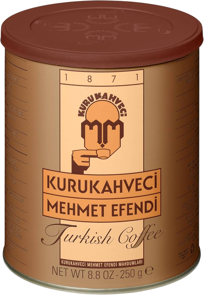 Mehmet Efendi Turkish Coffee + Coffee Pot 250g