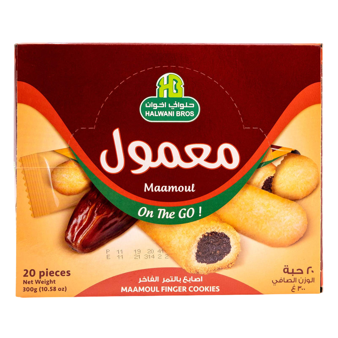 Halwani Maamoul Date Finger Cookies 300g