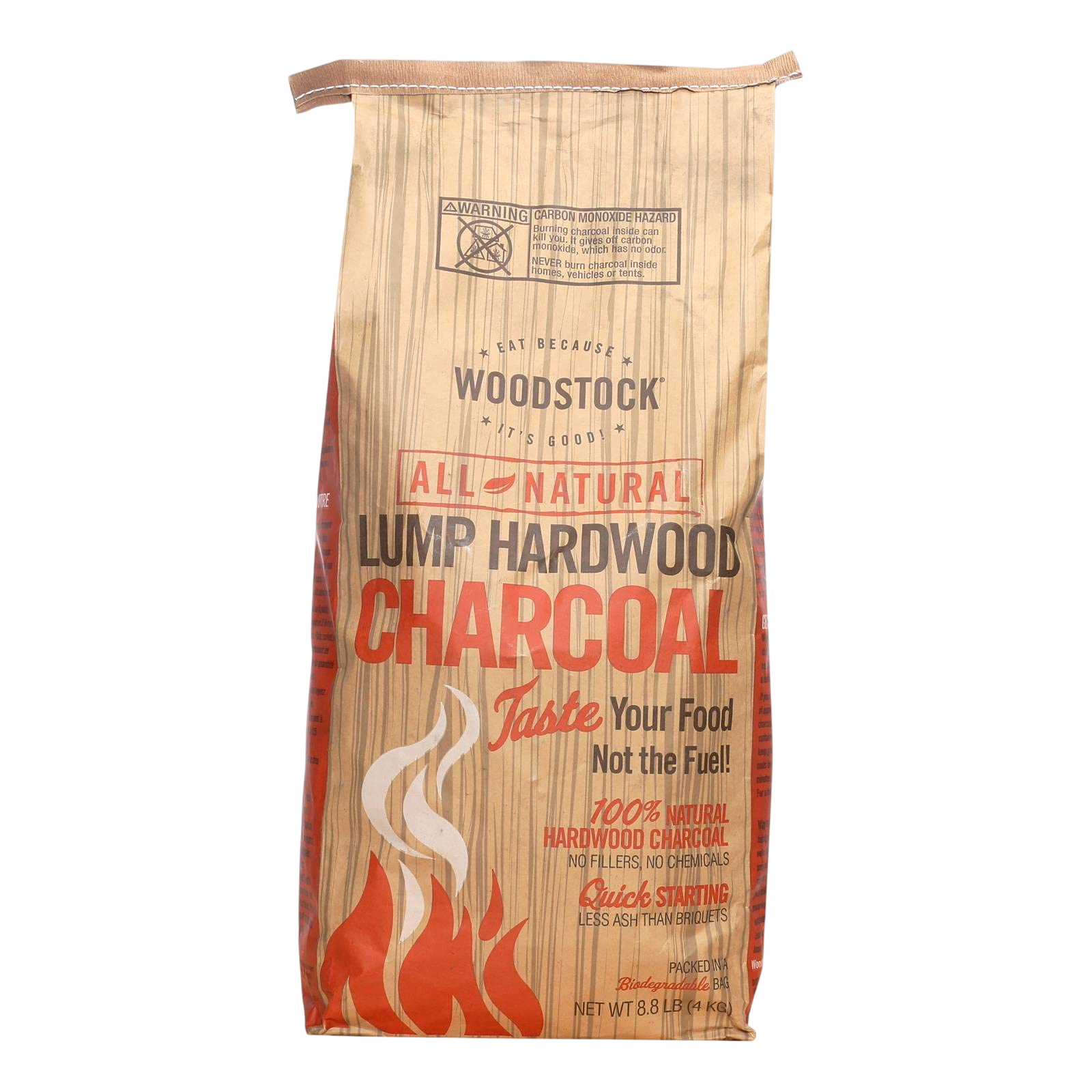 Woodstock Natural Hardwood Charcoal 8.8 lb