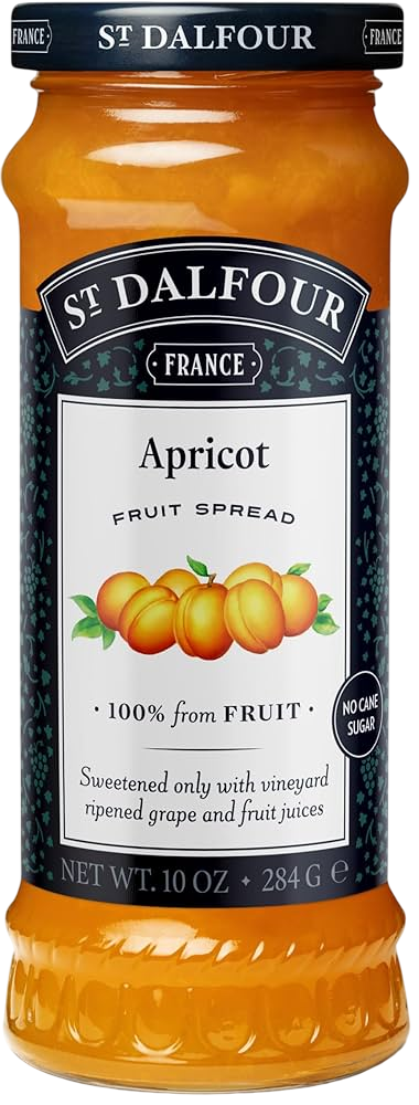 st dalfour apricot fruit spread 10oz