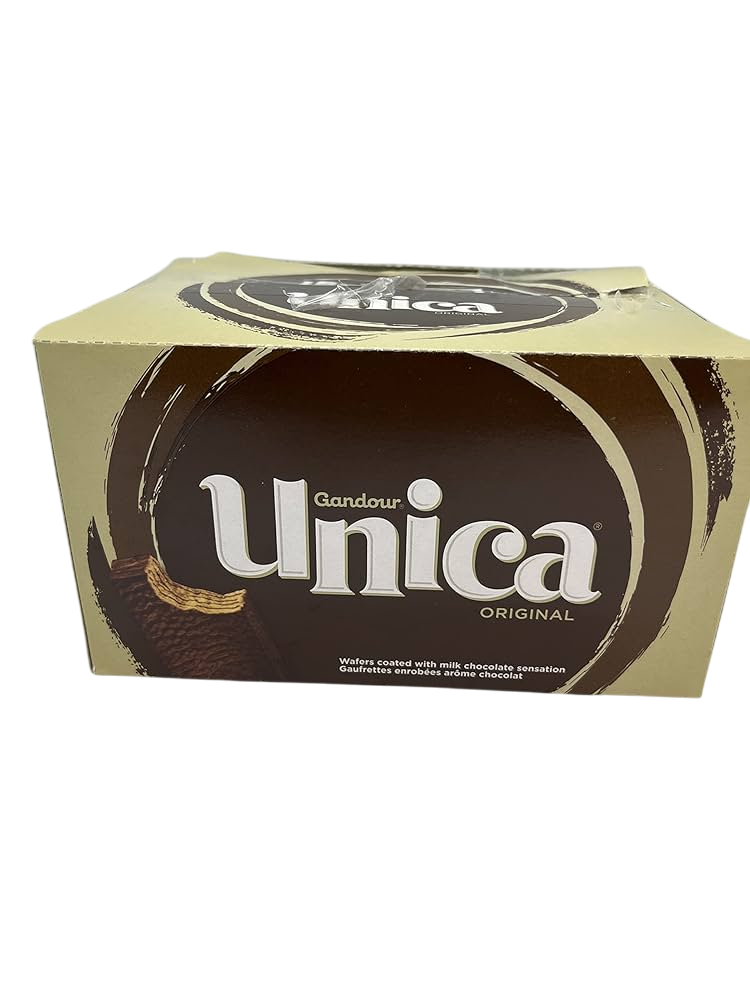 Gandour Unica Original Milk Chocolate Wafers 24 lbs